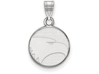 14k White Gold Logoart Georgia Southern University Small Pendant