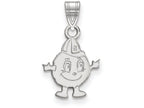 14k White Gold Logoart Syracuse University Small Pendant