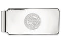 14k White Gold Logoart University Of South Florida Money Clip Crest