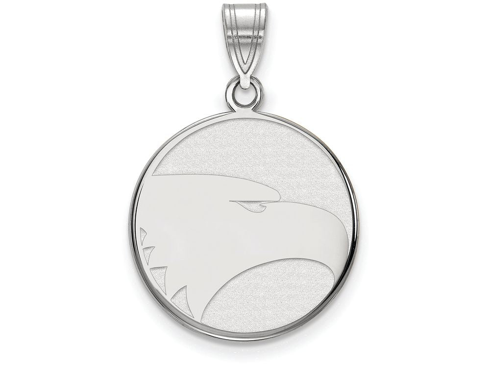 14k White Gold Logoart Georgia Southern University Large Pendant