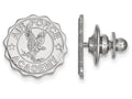 14k White Gold Logoart United States Air Force Academy Crest Lapel Pin