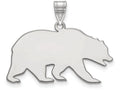 14k White Gold Logoart University Of California Berkeley Large Pendant