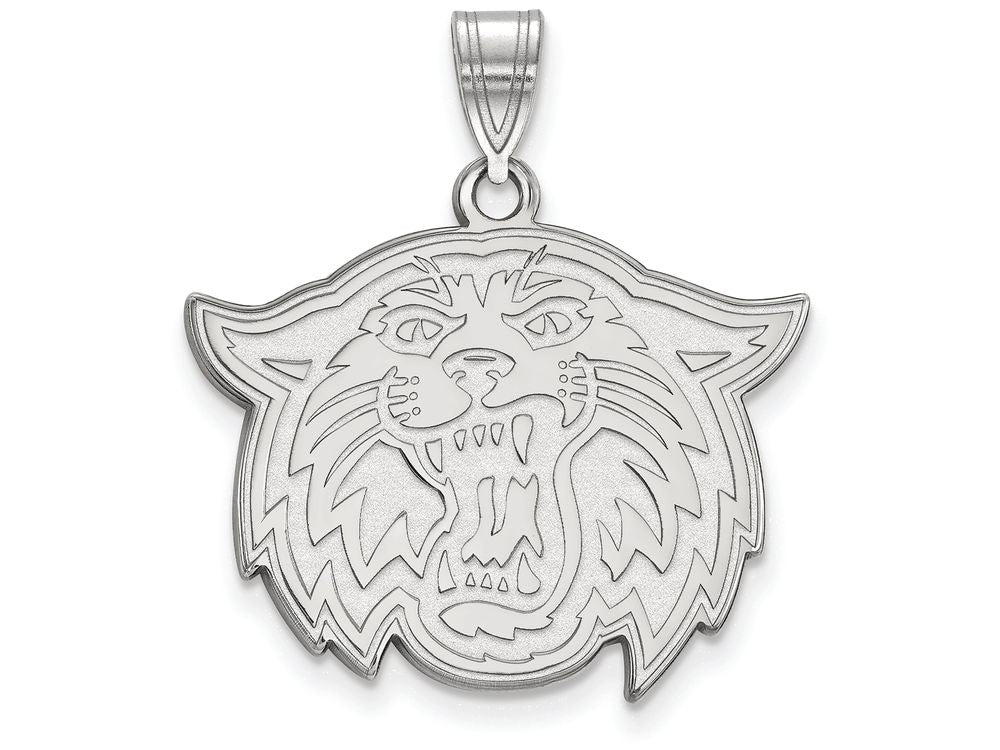 14k White Gold Logoart Villanova University Large Pendant