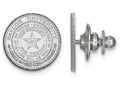 14k White Gold Logoart Baylor University Crest Lapel Pin
