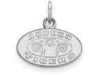 14k White Gold Logoart Auburn University Extra Small Pendant