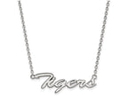 Logoart 14k White Gold Clemson University Extra Small Pendant