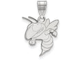 14k White Gold Logoart Georgia Institute Of Technology Medium Pendant