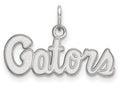 14k White Gold Logoart University Of Florida Extra Small Pendant