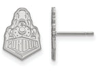 14k White Gold Logoart Purdue Small Post Earrings