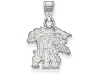 14k White Gold Logoart University Of Kentucky Small Pendant