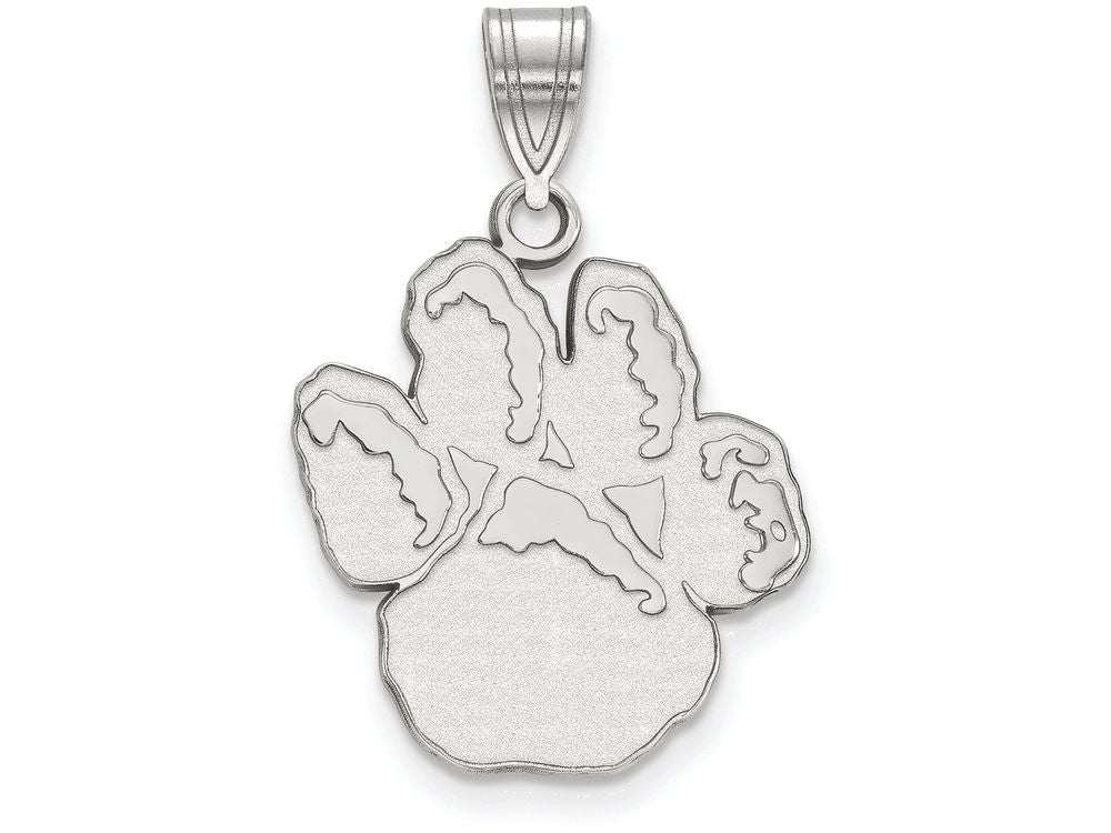 14k White Gold Logoart University Of Pittsburgh Large Pendant