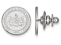 14k White Gold Logoart Penn State University Crest Lapel Pin