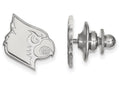 14k White Gold Logoart University Of Louisville Lapel Pin