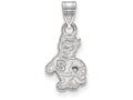14k White Gold Logoart North Carolina State University Small Pendant