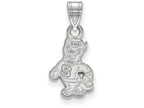 14k White Gold Logoart North Carolina State University Small Pendant
