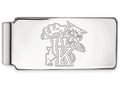 14k White Gold Logoart University Of Kentucky Money Clip