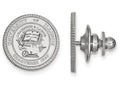 14k White Gold Logoart University Of Illinois Crest Lapel Pin