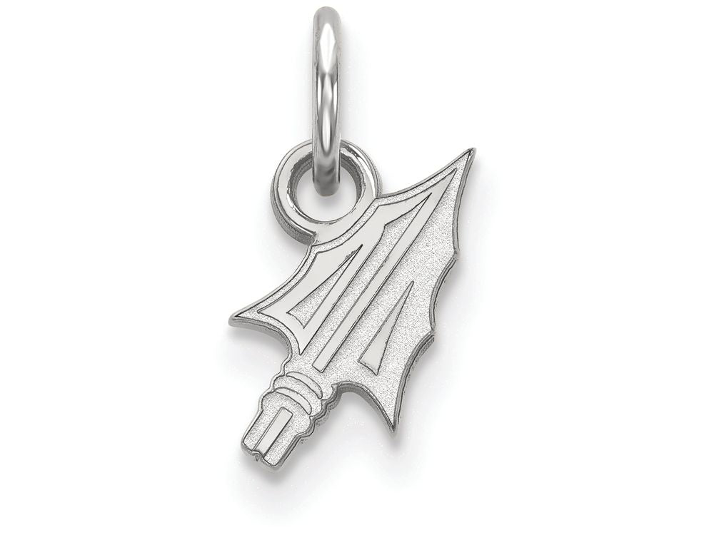 14k White Gold Logoart Florida State University Extra Small Pendant
