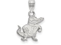 14k White Gold Logoart University Of Florida Small Pendant
