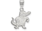 14k White Gold Logoart University Of Florida Medium Pendant