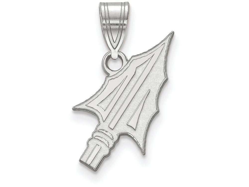 14k White Gold Logoart Florida State University Medium Pendant