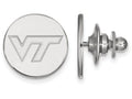 14k White Gold Logoart Virginia Tech Lapel Pin