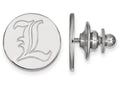 14k White Gold Logoart University Of Louisville Lapel Pin