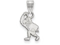 14k White Gold Logoart University Of Iowa Small Pendant