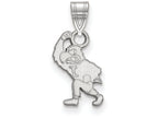 14k White Gold Logoart University Of Iowa Small Pendant