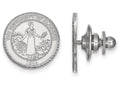 14k White Gold Logoart University Of Alabama Crest Lapel Pin
