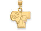 14k Yellow Gold Logoart Fordham University Small Pendant