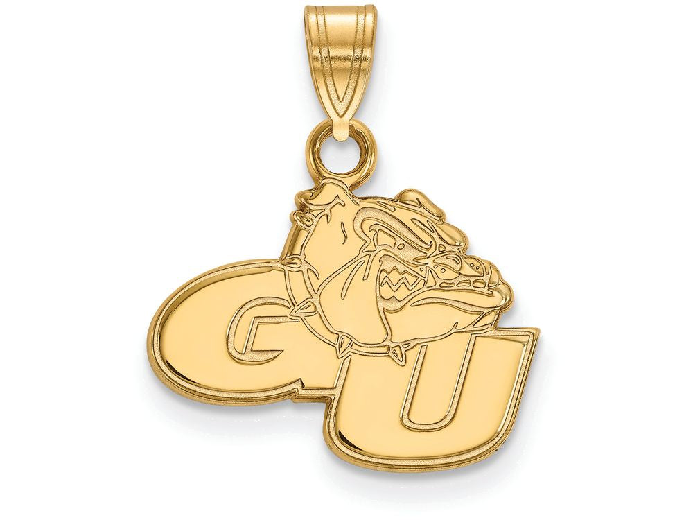 14k Yellow Gold Logoart Gonzaga University Small Pendant
