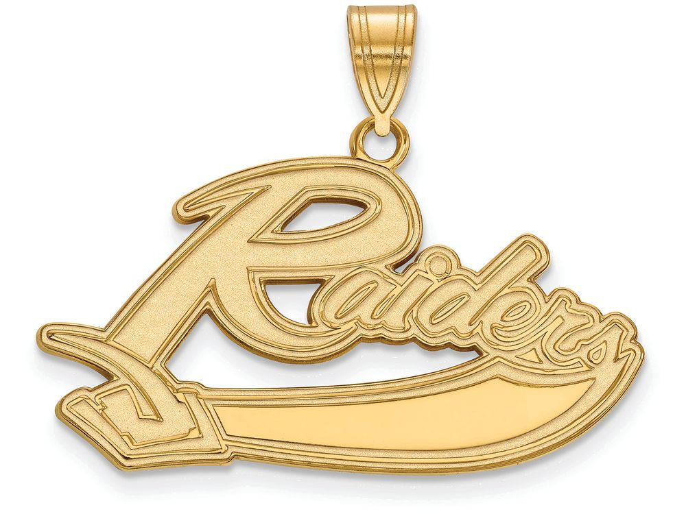 14k Yellow Gold Logoart Mt Union College Large Pendant