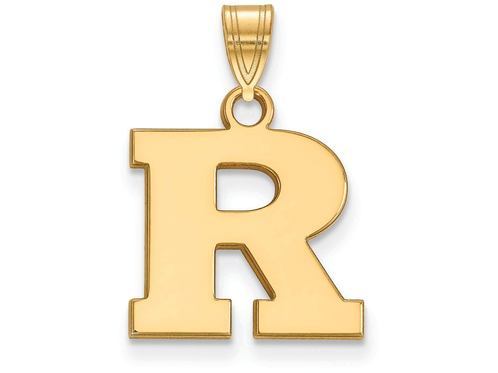 14k Yellow Gold Logoart Rutgers Small Pendant