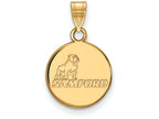 14k Yellow Gold Logoart Samford University Small Pendant
