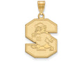 14k Yellow Gold Logoart South Carolina State University Large Pendant