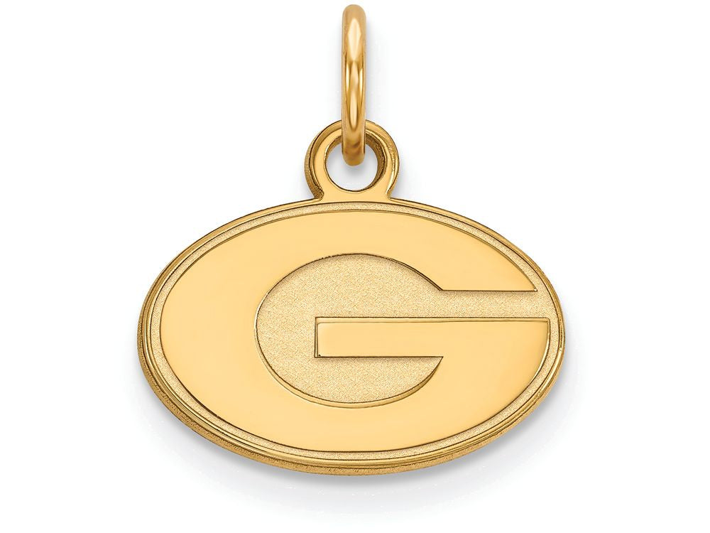 14k Yellow Gold Logoart University Of Georgia Extra Small Pendant