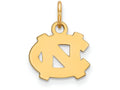 14k Yellow Gold Logoart University Of North Carolina Extra Small Pendant
