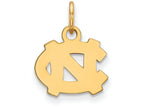 14k Yellow Gold Logoart University Of North Carolina Extra Small Pendant