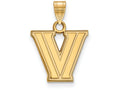 14k Yellow Gold Logoart Villanova University Small Pendant