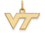 14k Yellow Gold Logoart Virginia Tech Extra Small Pendant