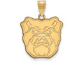 14k Yellow Gold Logoart Butler University Large Pendant