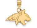 14k Yellow Gold Logoart Montana State University Small Pendant
