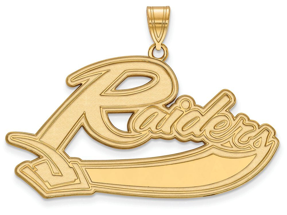 14k Yellow Gold Logoart Mt Union College Extra Large  Pendant