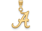 14k Yellow Gold Logoart University Of Alabama Small Pendant