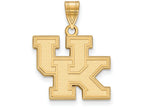 14k Yellow Gold Logoart University Of Kentucky Medium Pendant
