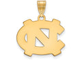 14k Yellow Gold Logoart University Of North Carolina Medium Pendant