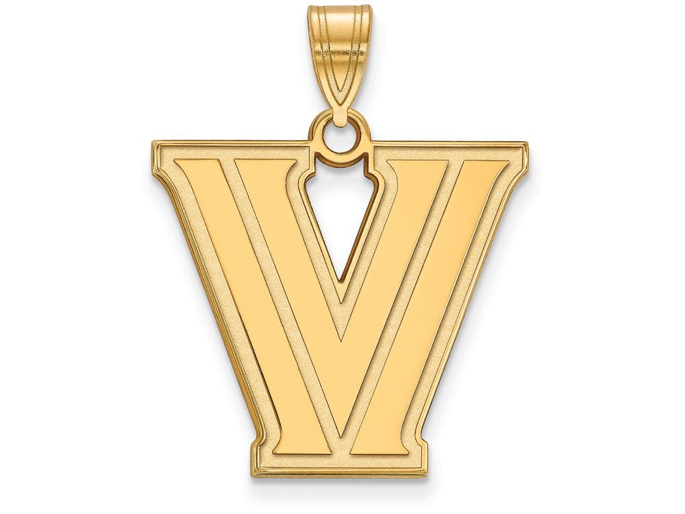 14k Yellow Gold Logoart Villanova University Large Pendant