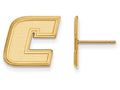 14k Yellow Gold Logoart The University Of Tennessee At Chattanooga Small Post Earrings