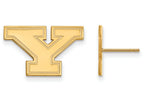 14k Yellow Gold Logoart Youngstown State University Small Post Earrings